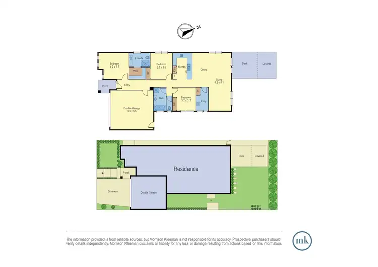 Floorplan of Homely house listing, 12 Walker Drive, Doreen VIC 3754