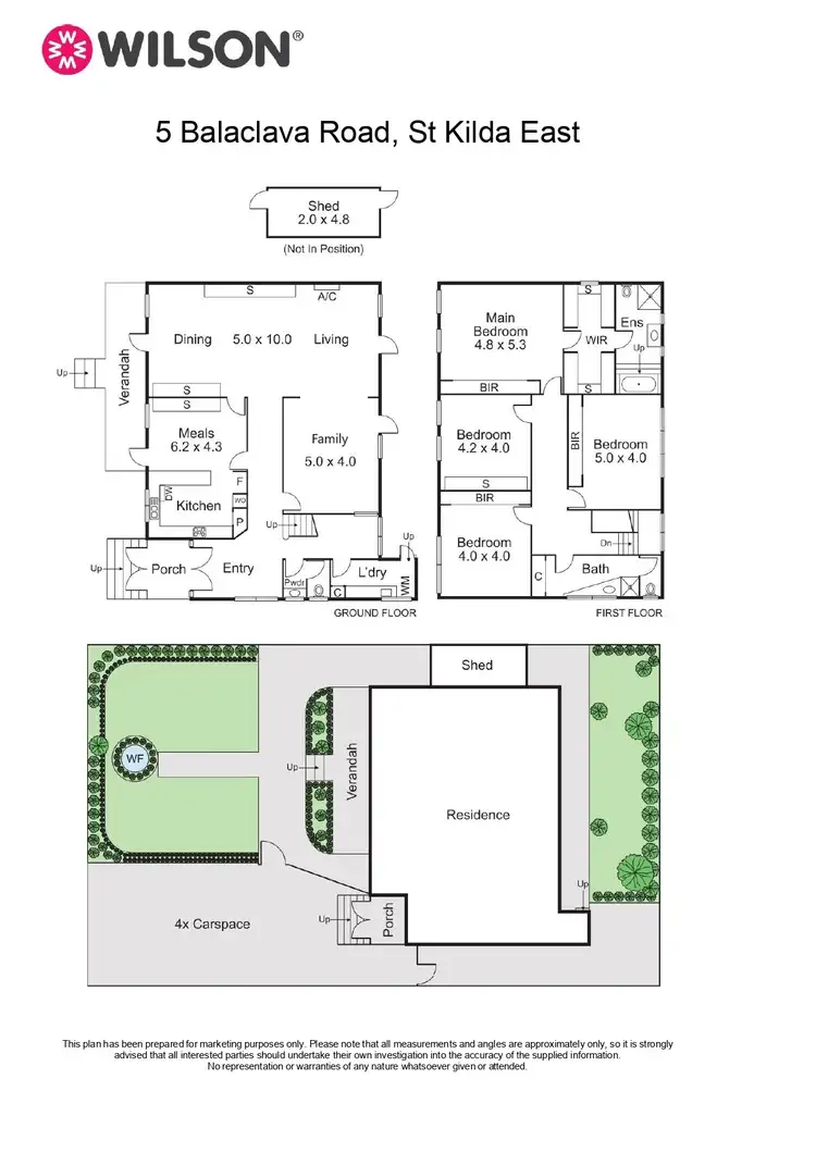 Floorplan of Homely house listing, 5 Balaclava Road, St Kilda East VIC 3183