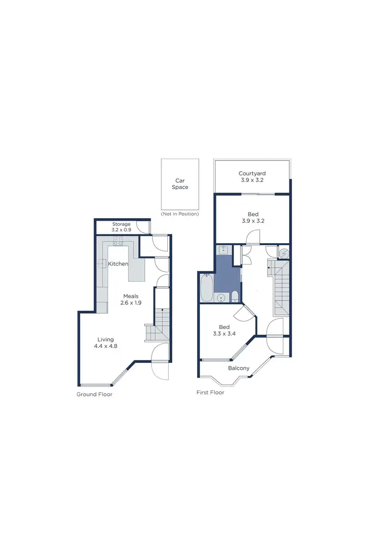 Floorplan of Homely townhouse listing, 33/13-15 Hewish Road, Croydon VIC 3136