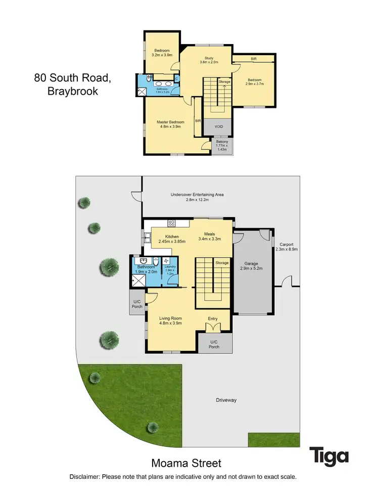 Floorplan of Homely house listing, 80 South Road, Braybrook VIC 3019