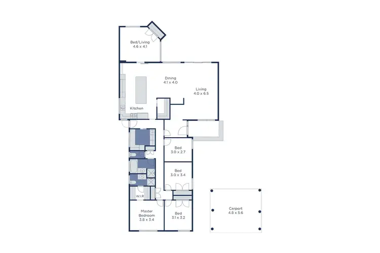 Floorplan of Homely house listing, 153 Mount Dandenong Road, Ringwood East VIC 3135