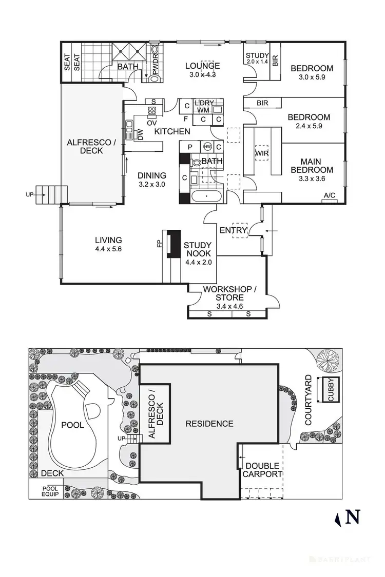 Floorplan of Homely house listing, 25 Linton Avenue, Templestowe Lower VIC 3107