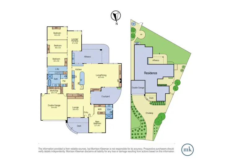 Floorplan of Homely house listing, 76 Bambara Road, Hurstbridge VIC 3099