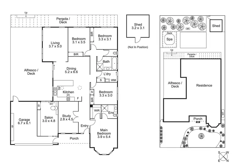 Floorplan of Homely house listing, 17 Red Oaks Way, South Morang VIC 3752