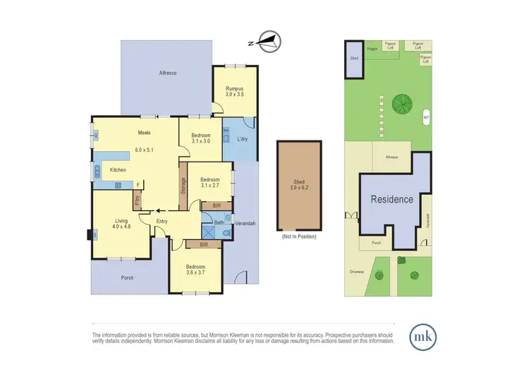 Floorplan of Homely house listing, 28 Justin Avenue, Glenroy VIC 3046