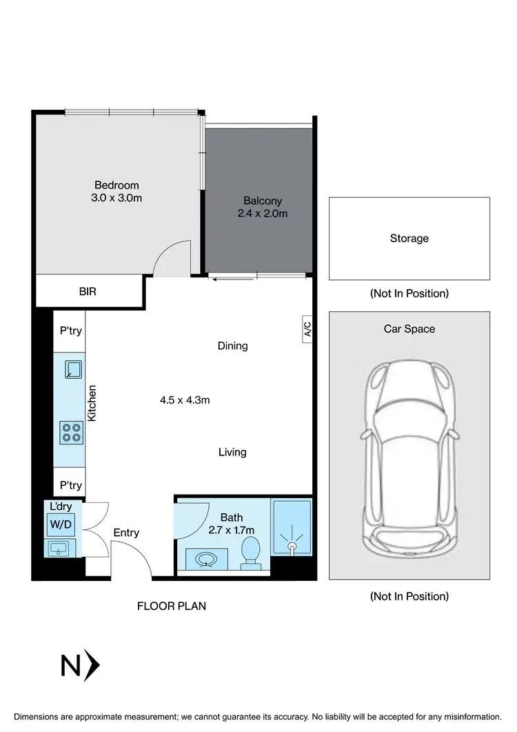 Floorplan of Homely apartment listing, 102/8 Burnley Street, Richmond VIC 3121