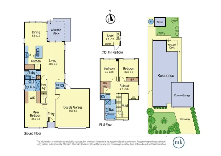 Floorplan of Homely house listing, 41A Scotland Avenue, Greensborough VIC 3088