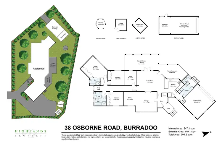 Floorplan of Homely house listing, 38 Osborne Road, Burradoo NSW 2576