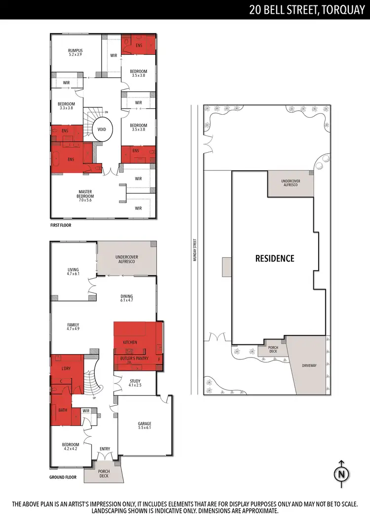 Floorplan of Homely house listing, 20 Bell Street, Torquay VIC 3228