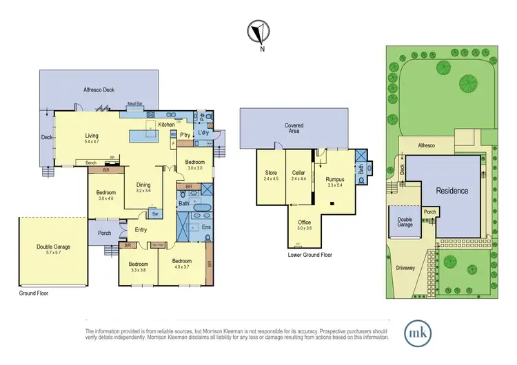 Floorplan of Homely house listing, 82 Fernside Avenue, Briar Hill VIC 3088