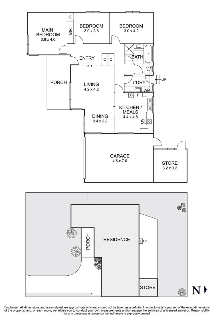 Floorplan of Homely house listing, 30 Nickson Street, Bundoora VIC 3083