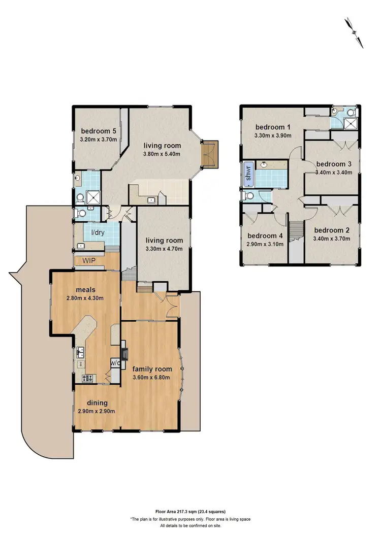 Floorplan of Homely house listing, 10 Fernery Road, Upwey VIC 3158