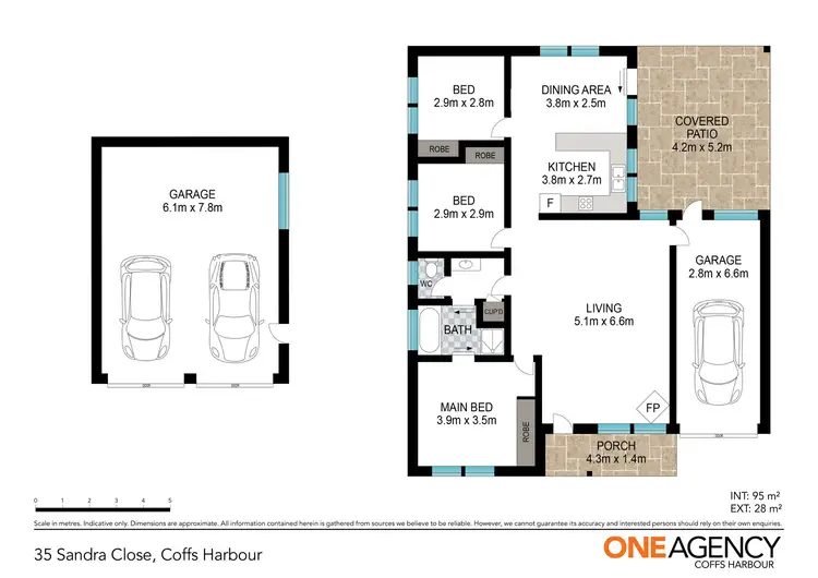 Floorplan of Homely house listing, 35 Sandra Close, Coffs Harbour NSW 2450