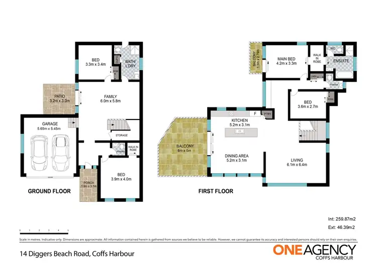 Floorplan of Homely house listing, 14 Diggers Beach Road, Coffs Harbour NSW 2450