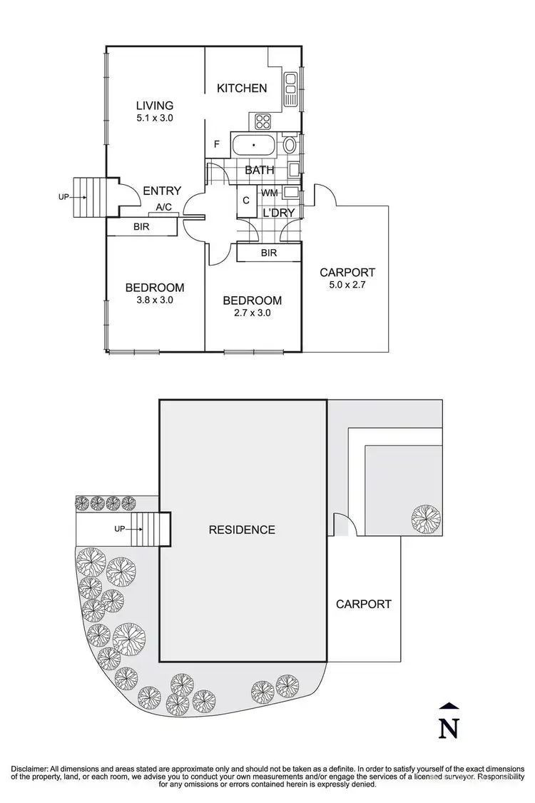 Floorplan of Homely unit listing, 1/41 Orient Avenue, Mitcham VIC 3132