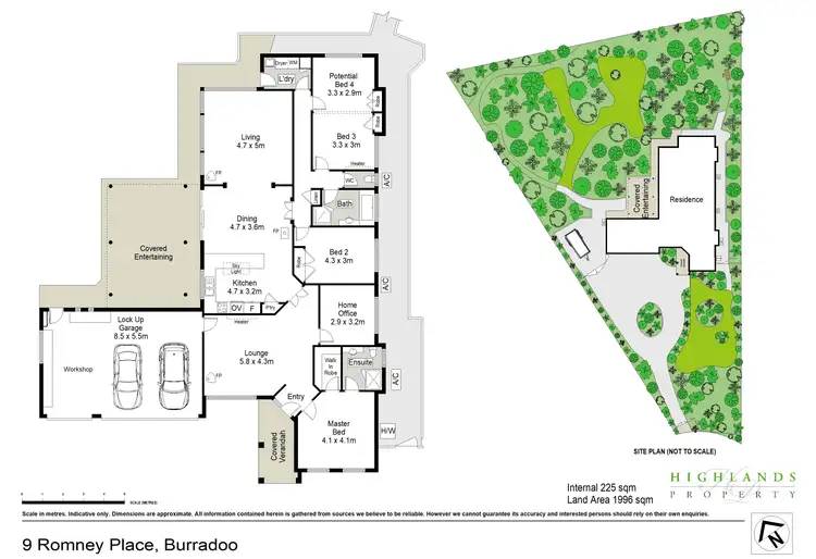 Floorplan of Homely house listing, 9 Romney Place, Burradoo NSW 2576
