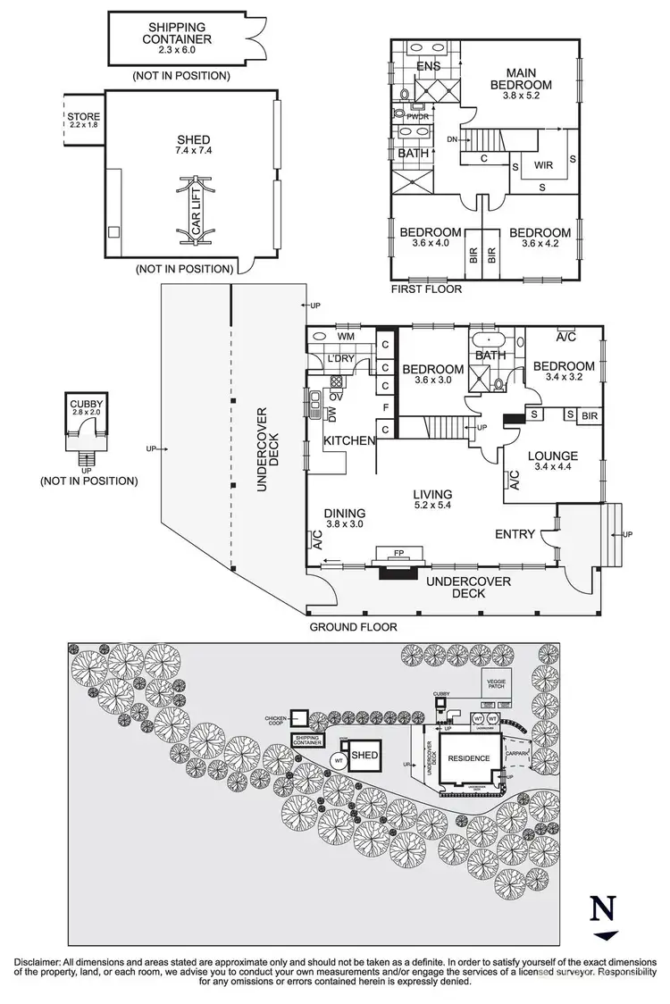 Floorplan of Homely house listing, 1140 Heidelberg Kinglake Road, Cottles Bridge VIC 3099