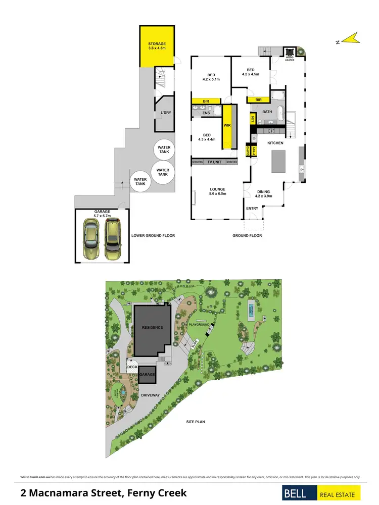 Floorplan of Homely house listing, 2 Macnamara Street, Ferny Creek VIC 3786