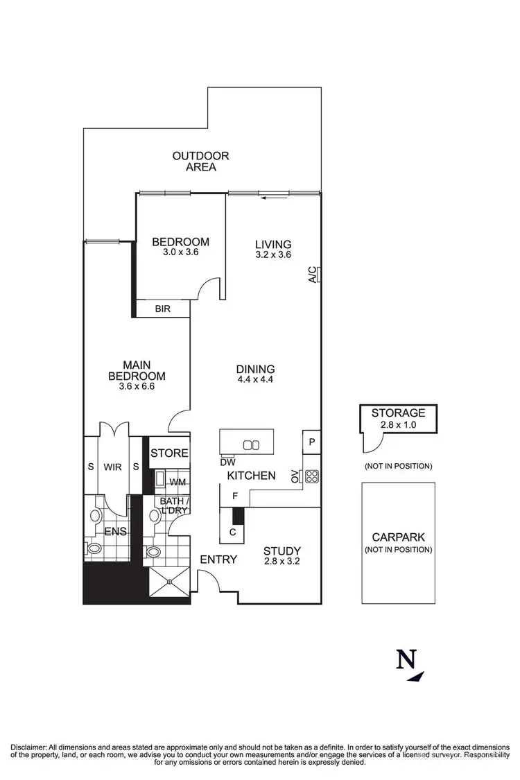 Floorplan of Homely apartment listing, G15/8 Berkeley Street, Doncaster VIC 3108