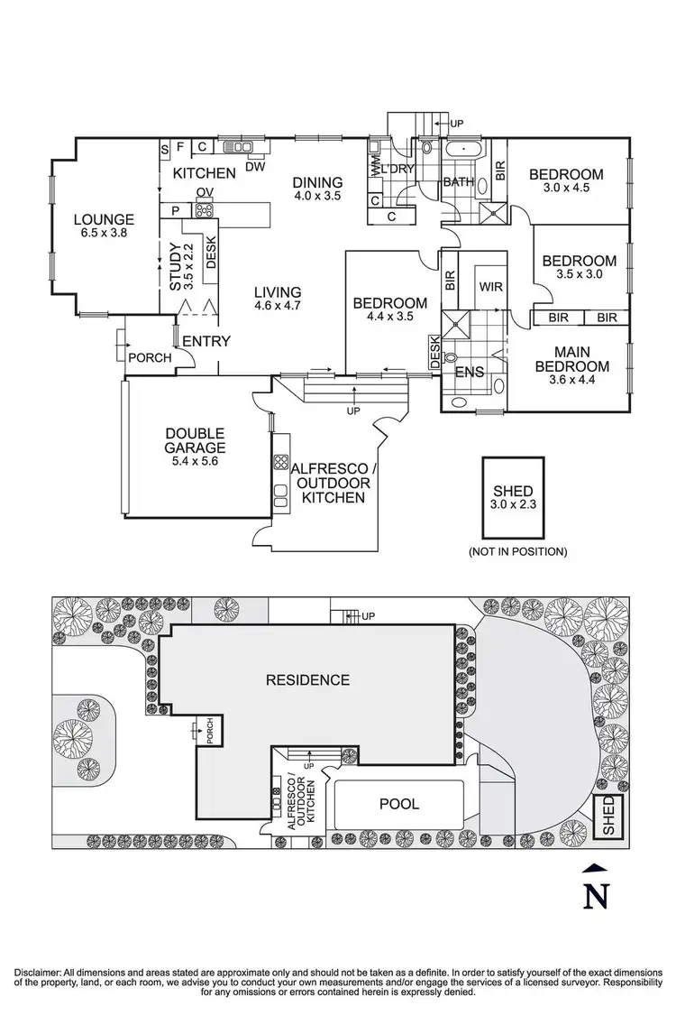 Floorplan of Homely house listing, 42 Carbine Street, Donvale VIC 3111