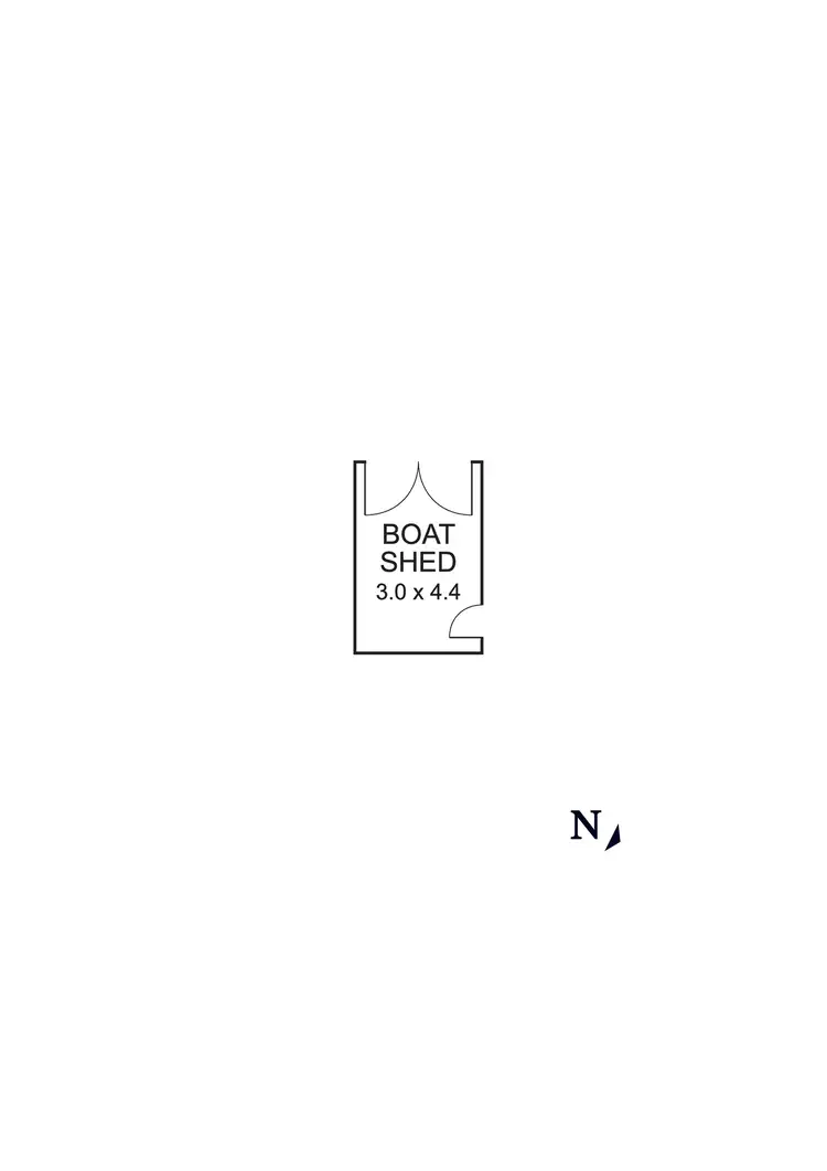 Floorplan of Homely unit listing, 524 Boat Shed Beach, Aspendale VIC 3195