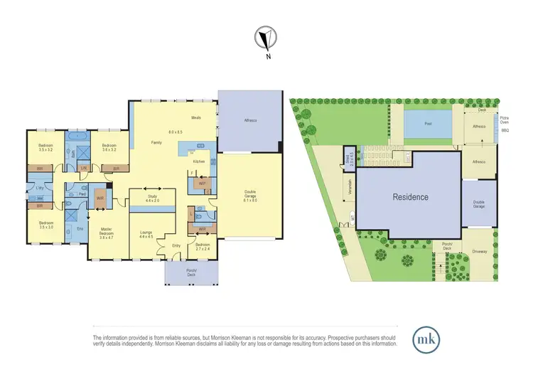 Floorplan of Homely house listing, 44 Tarawera Road, Doreen VIC 3754