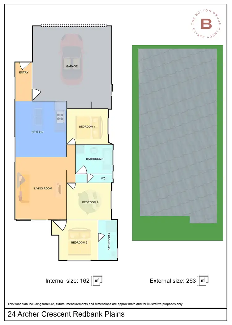 Floorplan of Homely house listing, 24 Archer Crescent, Redbank Plains QLD 4301