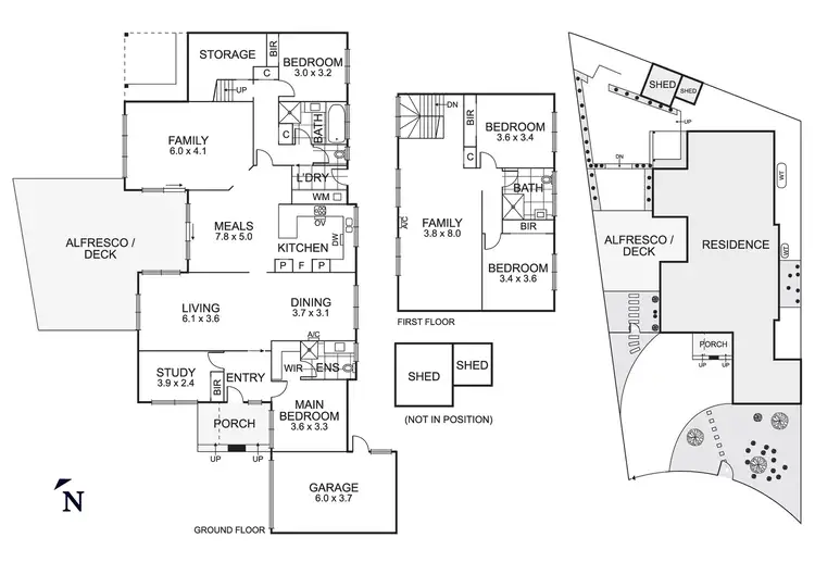 Floorplan of Homely house listing, 7 Yvette Court, Aspendale Gardens VIC 3195