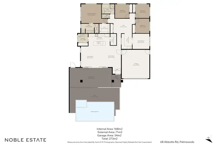 Floorplan of Homely house listing, 68 Abbotts Road, Palmwoods QLD 4555
