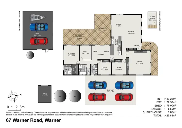 Floorplan of Homely house listing, 67 Warner Road, Warner QLD 4500