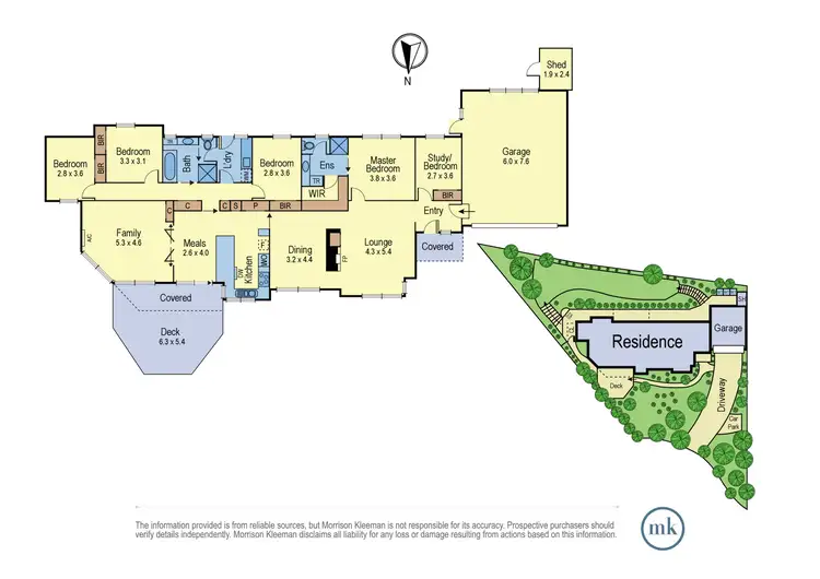 Floorplan of Homely house listing, 11 Caltowie Court, Research VIC 3095