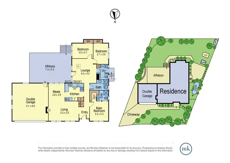 Floorplan of Homely house listing, 2 Barkala Close, Greensborough VIC 3088