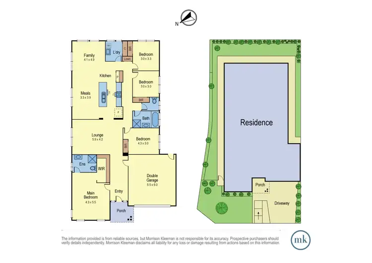 Floorplan of Homely house listing, 12 Comet Avenue, Doreen VIC 3754