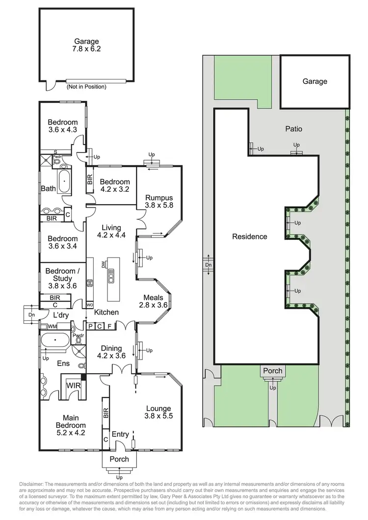 Floorplan of Homely house listing, 18 Foster Avenue, Glen Huntly VIC 3163