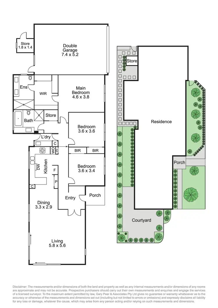 Floorplan of Homely unit listing, 4/24 Tennis Grove, Caulfield North VIC 3161