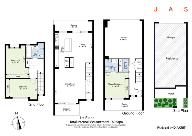 Floorplan of Homely townhouse listing, 41 Beaurepaire Parade, Footscray VIC 3011