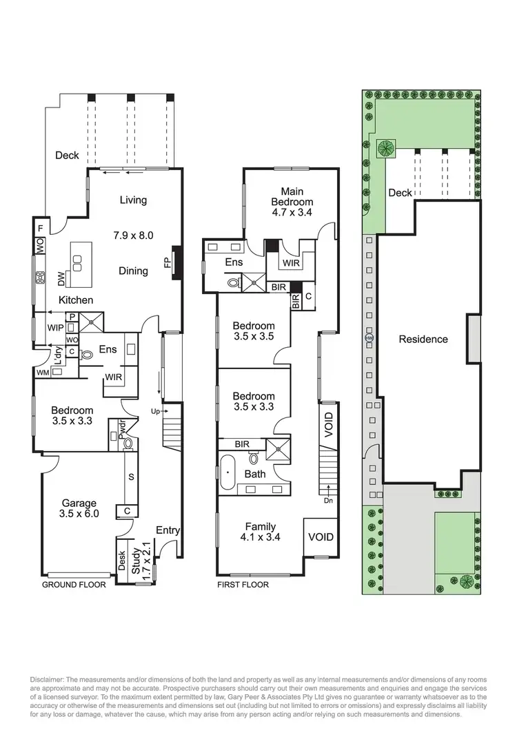 Floorplan of Homely townhouse listing, 9A Steele Street, Caulfield South VIC 3162