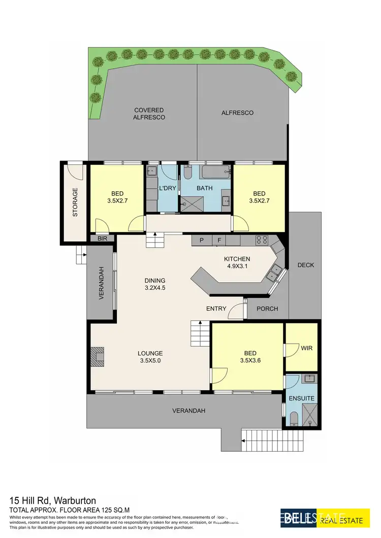 Floorplan of Homely house listing, 15 Hill Road, Warburton VIC 3799