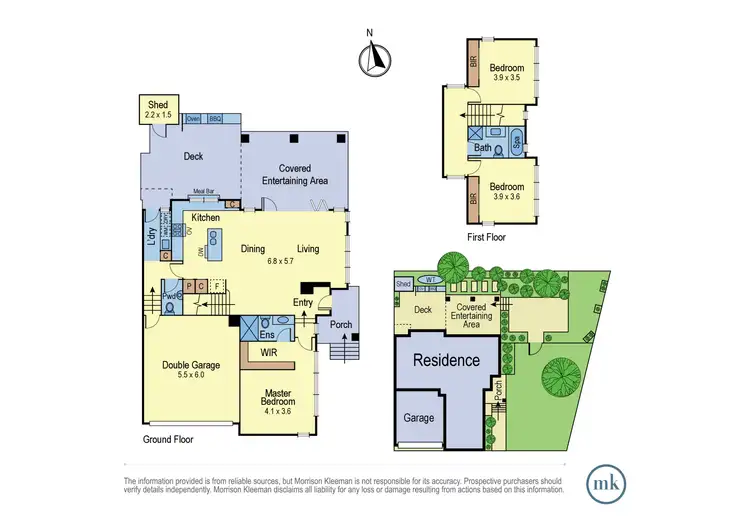 Floorplan of Homely house listing, 1/3 Willis Street, Greensborough VIC 3088