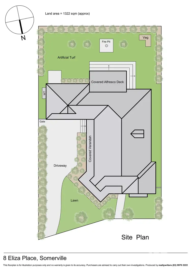 Floorplan of Homely house listing, 8 Eliza Place, Somerville VIC 3912
