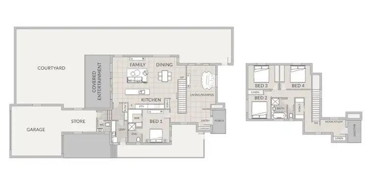 Floorplan of Homely house listing, 135 Hoskins Street, Franklin ACT 2913