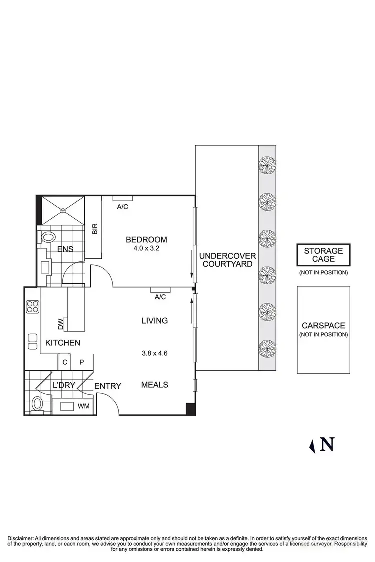 Floorplan of Homely apartment listing, 1/863 Doncaster Road, Doncaster East VIC 3109