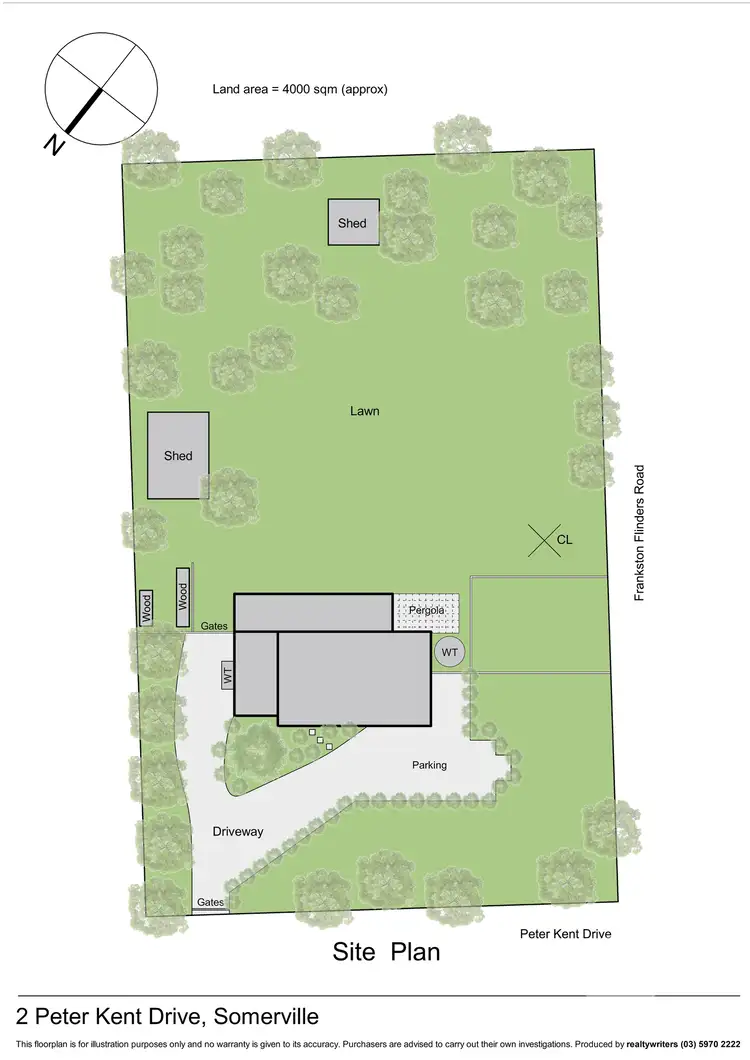 Floorplan of Homely house listing, 2 Peter Kent Drive, Somerville VIC 3912