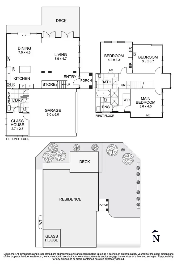 Floorplan of Homely house listing, 23 Heyington Avenue, Doncaster VIC 3108