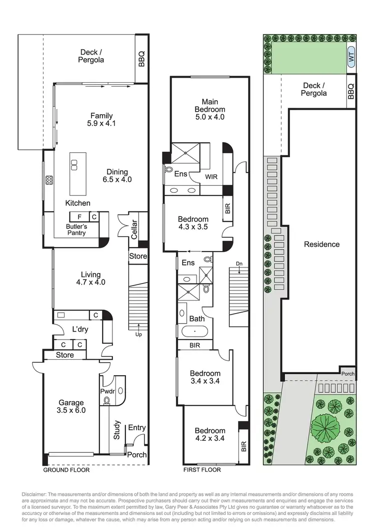 Floorplan of Homely townhouse listing, 7a Glenmer Street, Bentleigh VIC 3204