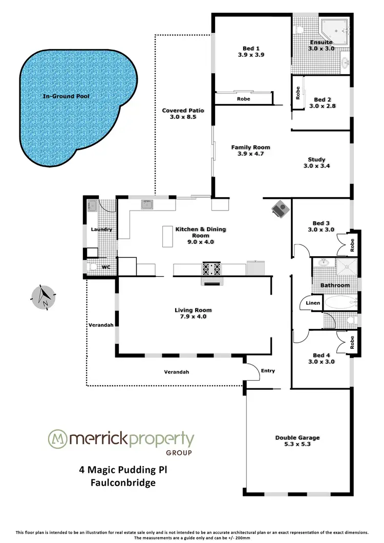 Floorplan of Homely house listing, 4 Magic Pudding Place, Faulconbridge NSW 2776