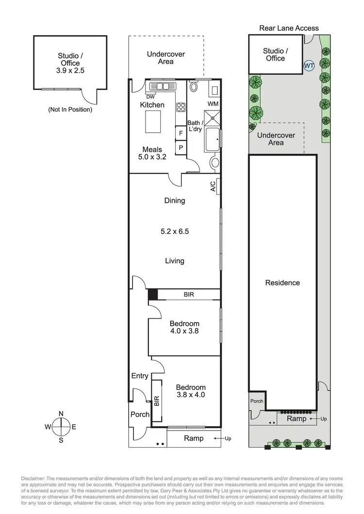 Floorplan of Homely house listing, 14 Elm Grove, Balaclava VIC 3183