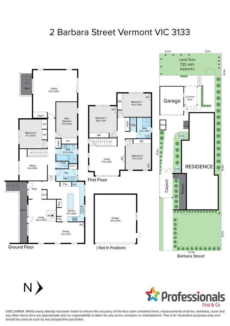 Floorplan of Homely house listing, 2 Barbara Street, Vermont VIC 3133