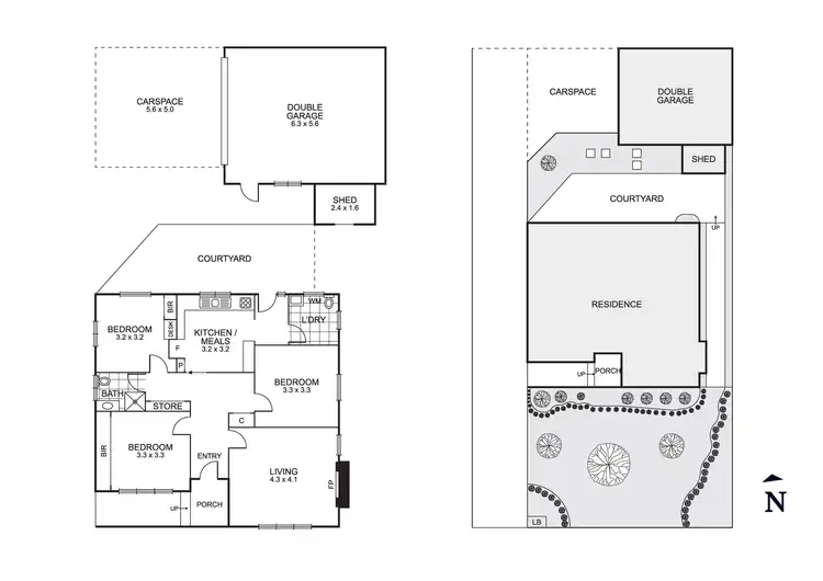 Floorplan of Homely unit listing, 1/5 Faulkiner Street, Clayton VIC 3168
