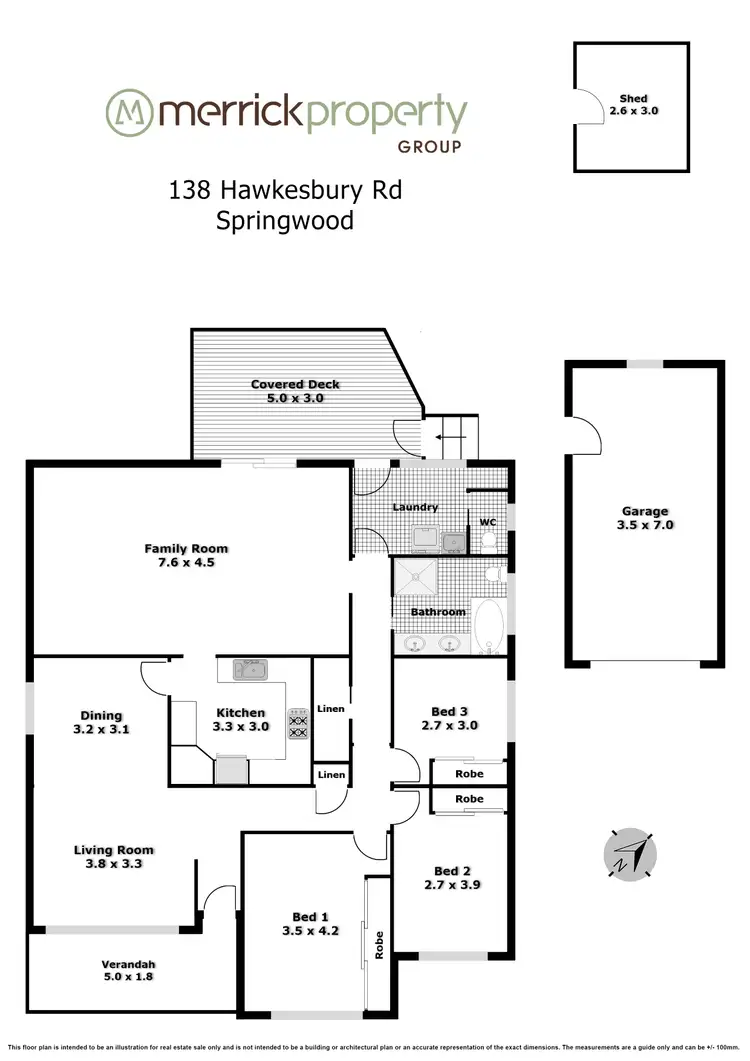 Floorplan of Homely house listing, 138 Hawkesbury Road, Springwood NSW 2777